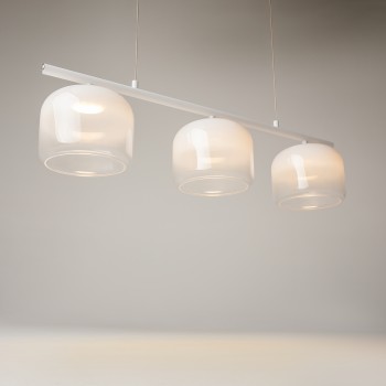 Lustră LED Spirito alb Maytoni, H220, 14W