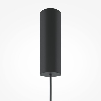 Pendul LED Bangkok negru Maytoni, D25, 12W, H348, grey