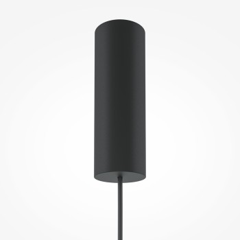 Pendul LED Bangkok negru Maytoni, D25, 12W, H348, grey