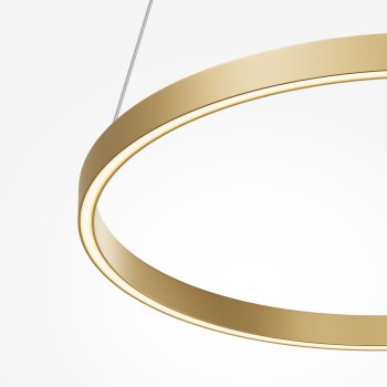 Lustră LED Rim alamă Maytoni, D60, 36W