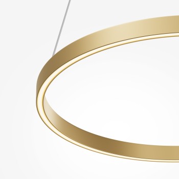 Lustră LED Rim alamă Maytoni, D60, 36W