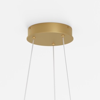 Lustră LED Rim alamă Maytoni, D60, 36W