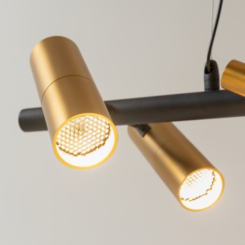 Lustră LED Tau negru Maytoni, 30W