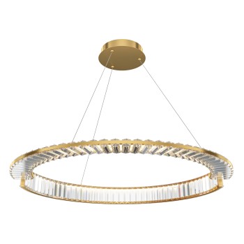 Pendul LED Krone alamă Maytoni, D80, 45W