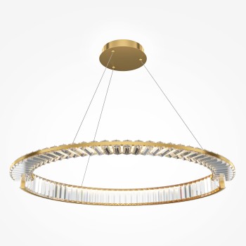 Pendul LED Krone alamă Maytoni, D80, 45W
