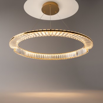 Lustră LED Krone alamă Maytoni, D80, 45W