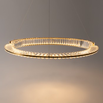 Lustră LED Krone alamă Maytoni, D80, 45W