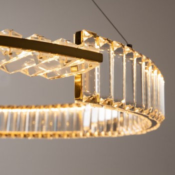 Lustră LED Krone alamă Maytoni, D80, 45W
