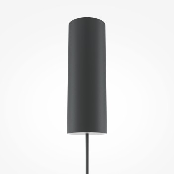 Pendul LED Bangkok negru Maytoni, D40, 12W, cognac
