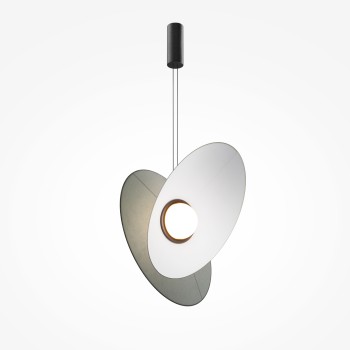 Pendul LED Evolution negru Maytoni, H347, 9W, grey