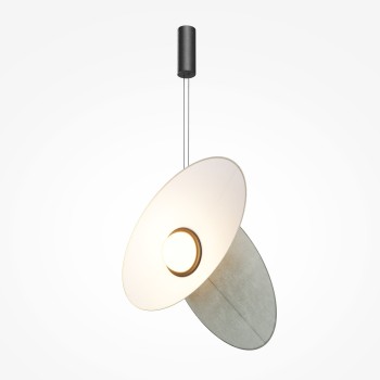 Pendul LED Evolution negru Maytoni, H347, 9W, grey