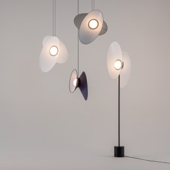 Pendul LED Evolution negru Maytoni, H347, 9W, grey