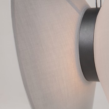 Pendul LED Evolution negru Maytoni, H347, 9W, grey