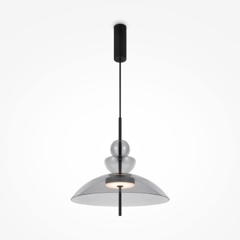 Pendul LED Bangkok negru Maytoni, D40, 12W, grey