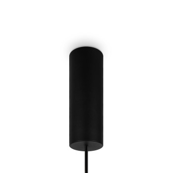 Pendul LED Bangkok negru Maytoni, D40, 12W, grey