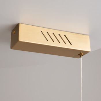 Lustră LED Petra alamă Maytoni, H316, 35W