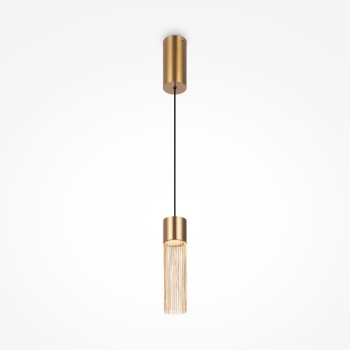 Pendul LED Imaginary auriu Maytoni, D8, 5W