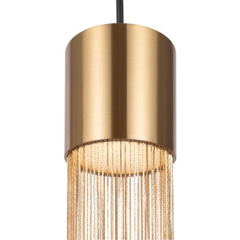 Pendul LED Imaginary auriu Maytoni, D8, 5W