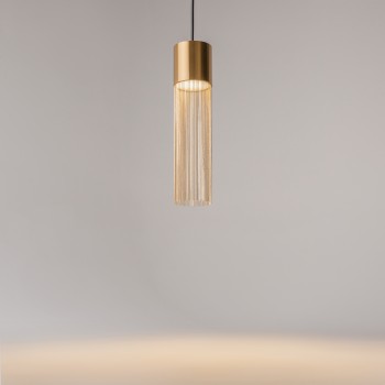 Pendul LED Imaginary auriu Maytoni, D8, 5W