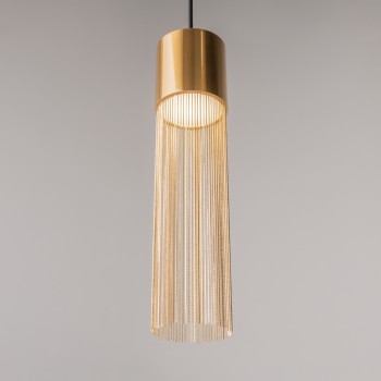 Pendul LED Imaginary auriu Maytoni, D8, 5W