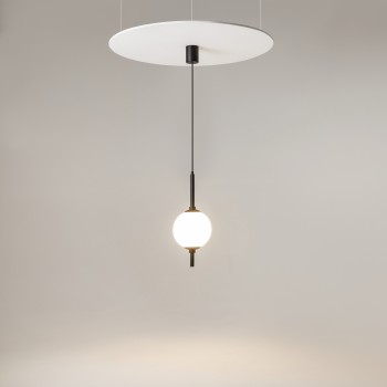 Pendul LED The Sixth Sense negru Maytoni, D18, 7W
