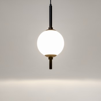 Pendul LED The Sixth Sense negru Maytoni, D18, 7W