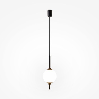 Pendul LED The Sixth Sense negru Maytoni, D18, 7W