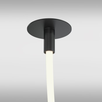 Lustră LED Tau negru Maytoni, 40W