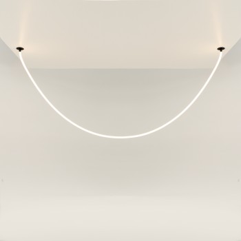 Lustră LED Tau negru Maytoni, 40W