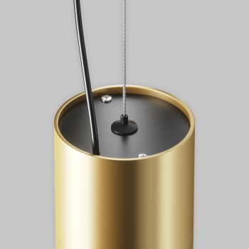 Pendul LED Efir auriu mat Maytoni, D10, 25W