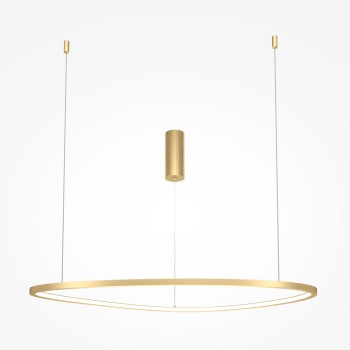Lustră LED Glint alamă Maytoni, D80, 36W