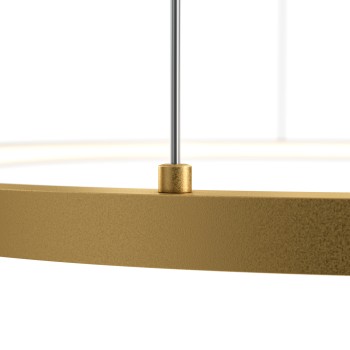 Lustră LED Glint alamă Maytoni, D80, 36W