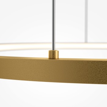 Lustră LED Glint alamă Maytoni, D80, 36W