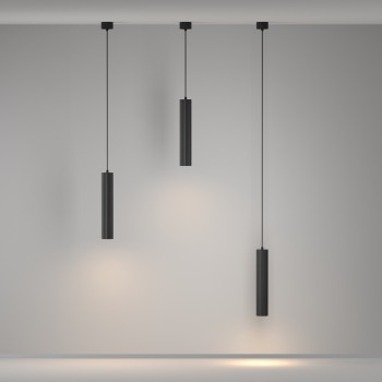 Pendul Calipso negru Maytoni, D6, 1xGU10
