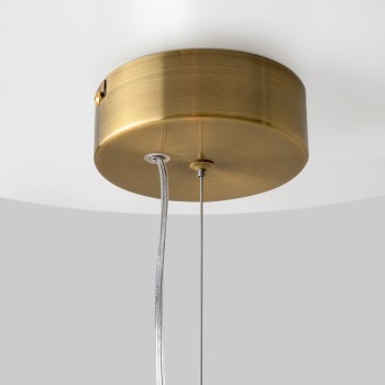 Pendul LED Collar auriu Maytoni, D15, 17W