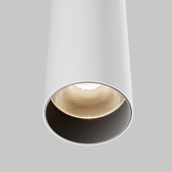 Pendul LED Focus LED alb Maytoni, D5, 12W, 4000K