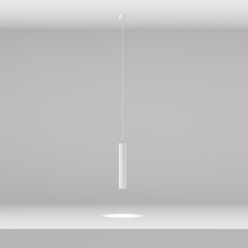 Pendul LED Focus LED alb Maytoni, D5, 12W, 4000K