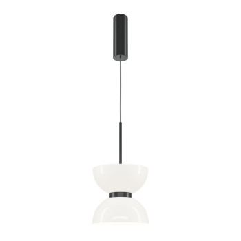 Pendul LED Kyoto negru Maytoni, D22, 11W