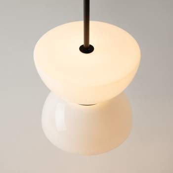 Pendul LED Kyoto negru Maytoni, D22, 11W
