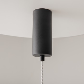 Pendul LED Ordo negru Maytoni, D8, 8W, H365, smoky