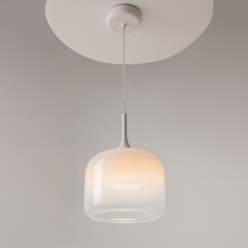 Pendul LED Spirito alb Maytoni, D26, 12W