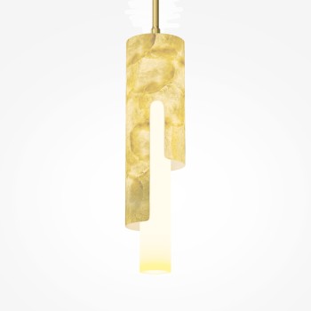 Pendul LED Maris auriu Maytoni, D8, 6W