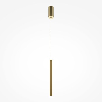 Pendul LED Pro Base auriu Maytoni, D3, 6W