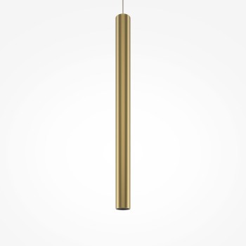 Pendul LED Pro Base auriu Maytoni, D3, 6W
