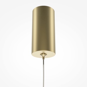 Pendul LED Pro Base auriu Maytoni, D3, 6W