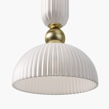 Pendul Antic auriu Maytoni, D30, 1xE27, white
