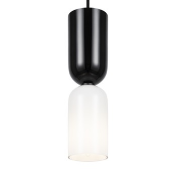 Pendul Memory negru Maytoni, D8, 1xE14, white and black