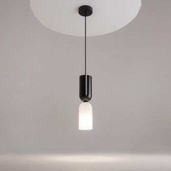 Pendul Memory negru Maytoni, D8, 1xE14, white and black