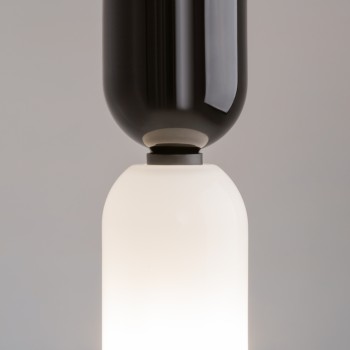 Pendul Memory negru Maytoni, D8, 1xE14, white and black