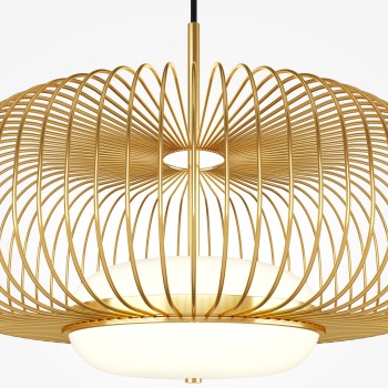Pendul LED Levitation alamă Maytoni, D50, 20W